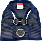 PUPPIA International PUAH305NYLG Soft Harness B Vest, Large, Navy