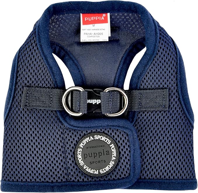 PUPPIA International PUAH305NYXXL Soft Harness B Vest, XX-Large, Navy