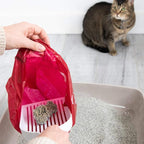 Ubbi Pet Waste Sacks, Lavender Scented Cat Litter & Dog Waste Disposal Bags, Leak-Proof Easy-Tie Odor Control Bags, 20% Recycled Materials, 400 Count