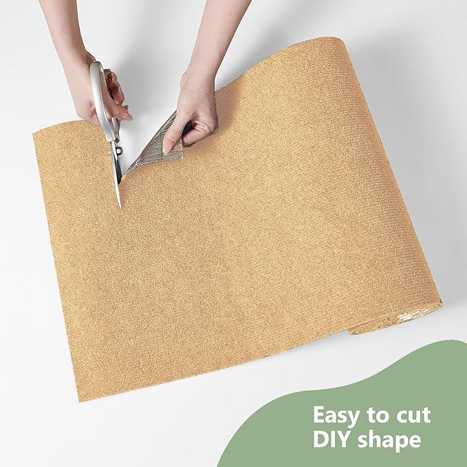 Cat Scratch Furniture Protector 78.7"x15.8" - Adhesive & Trimmable Cat Scratch Protection Mat to Shield Sofa, Couch, Wall, Cat Tree Post from Claws