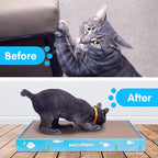 3Pcs Cat Scratching Pads, Double-Sided Corrugated Horizontal Cat Scratcher Cardboard, Scratch Board