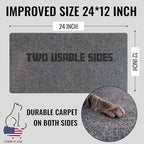 Wall Cat Scratcher & Corner Cat Scratcher – Indoor Scratching Post for Cats – Carpet Scratching Pad – Corner Scratchers for Indoor Cats – Wall Mounted Cat Mat
