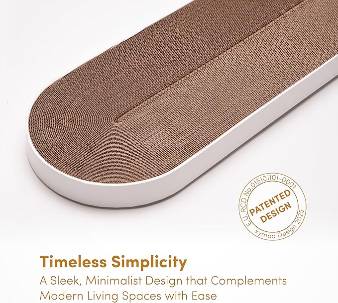 24 Inch Wall Mounted Cardboard Scratcher (Pack of 2)