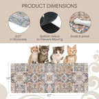 Wild Living Cat Carpet Protector for Pets Prevents and Provides a Solution to cat Ripping up Carpet Under Door Anti Scratch Door Protector cat Scratch Carpet Protector mat with Adhesive