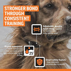 SportDOG Brand YardTrainer 100 Remote Trainer for Dogs Shock Collar with Remote, Waterproof, Submersible Up to 25 Ft, DryTek Technology, Trainer with Shock, Vibrate, and Tone