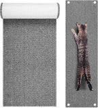 59" x 15.7" Thickened Cat Wall Climbing Carpet Large Cat Scratcher Mat Carpet with 5 Pcs Fixed Nails Wall Furniture Scratching Post Couch Sofa Protector