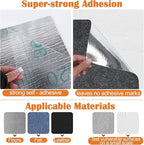 Cat Scratch Furniture Protector - 40" x 15.8" Trimmable Self-Adhesive Cats Claws Scratch Pads, Furniture Protection from Cats/Dogs Scratching for Cat Scratch Post Cat Tree Replacement (Dark Gray)
