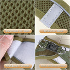 YIMEIS Dog Harness and Leash Set, No Pull Soft Mesh Pet Harness, Reflective Adjustable Puppy Vest for Small Medium Large Dogs, Cats (Army Green, Medium (Pack of 1)