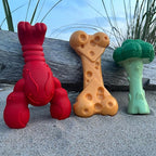 Nylabone Power Chew Toy Bundle, Cute Dog Toys for Aggressive Chewers, Filet Mignon, Cheese, and Bacon Flavors, Large Dogs - Up to 50 lbs, 3 Pack