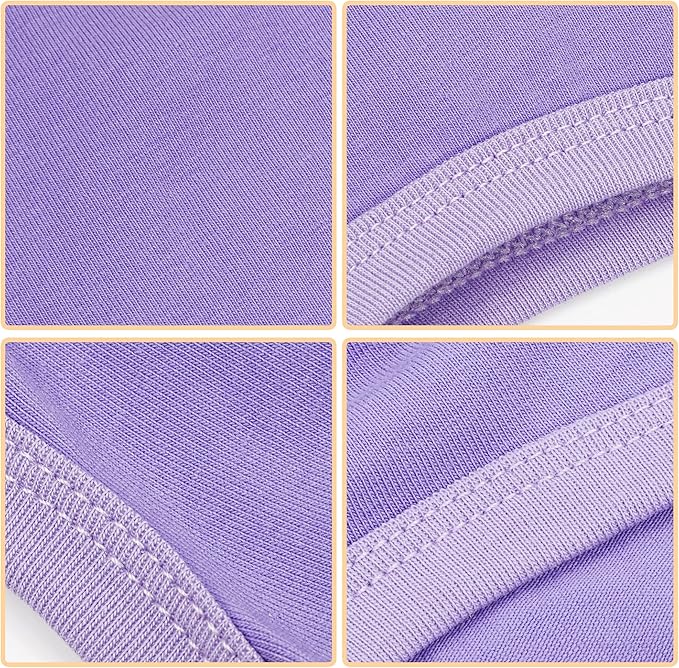 Personality Canine Attire: Soft, Lightweight Cotton Dog Clothes with 'The Dog Face' Print. Small and Medium Breeds, Perfect for Everyday Wear, Comfortable and Breathable Dog Shirt Purple 3XL