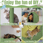 ROYALAY Cat Scratching Post Carpet Covered 78.7”x15.8”,Trimmable Self-Adhesive Mat Cat Scratcher, Furniture Protector Cat Tree Shelves Replacement Parts for Shelf Shelves Steps Couch DIY Protector