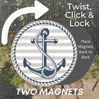 Screen Door Magnets Double Sided – Keep People, Kids, and Dogs from Running into The Screen Door - Robbins Aria Anchor