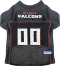 Pets First NFL Atlanta Falcons Dog Jersey, Size Large, Football Shirt Costume for Pet, Dog Sports T-Shirt, NFL Team Clothing for Cats, Licensed Pet Apparel Available in 7 Sizes and 32 Teams