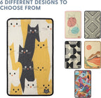 The Cat Ladies Scratching Poster - Wall Scratcher Pads - Scratch Mat Art Print for Indoor Cats - Furniture, Couch, and Carpet Protector - Wall Mounted or Floor Sisal Scratchers
