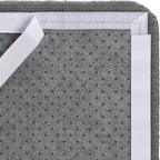 SAFAVIEH Cat Scratch Mat Pad Collection, 9" x 14", Gray, Boucle Weave, Velcro & Slip Resistant Backing