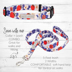 Lucky Love Dog - Adjustable Dog Collar with Easy Click Buckle for Large Ones, Durable, & Comfortable for Male & Female Dogs, Pet Collar for Puppies & Adult Dogs - Sweet Berry, Large