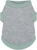 Cozy and Functional Dog Shirts for Small Puppies: Stretchable Green Attire with Easy-On Design, Ideal for Chihuahuas and Yorkies - Enhance Comfort and Playfulness on Chill Days Small
