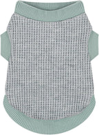 Cozy and Functional Dog Shirts for Small Puppies: Stretchable Green Attire with Easy-On Design, Ideal for Chihuahuas and Yorkies - Enhance Comfort and Playfulness on Chill Days X-Small