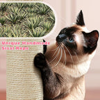 Topeakmart 62.2 inches Cat Tree, Cat Tower w/Double Condos, Scratching Posts & Hammock, Cat Activity Tree Kitten Play House, Pink