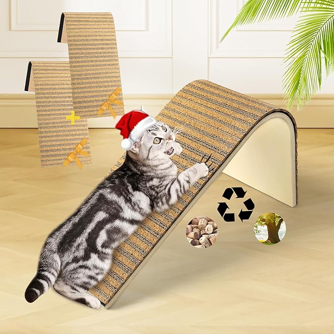 cat Scratching Post-Cat Scratching Pad with Cork