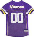 Pets First NFL Minnesota Vikings Dog Jersey, Size Large, Football Shirt Costume for Pet, Dog Sports T-Shirt, NFL Team Clothing for Cats, Licensed Pet Apparel Available in 7 Sizes and 32 Teams