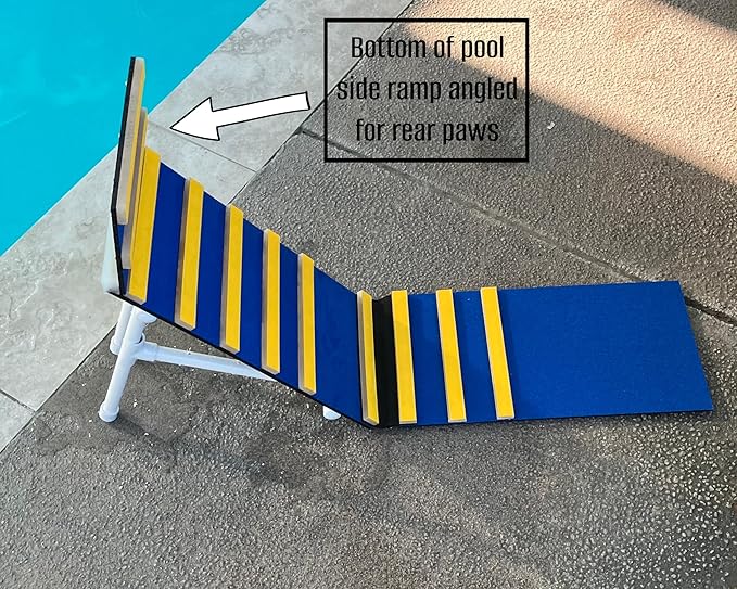 KHTS6310® Small Dog Pool Fun & Safety Ramp - The Original Made in USA