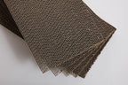 KOCHO Cat Scratcher Value Pack, 5-Count Honeycomb Cardboard Boards, 17.5" Length, Gentle on Claws, Made in Japan