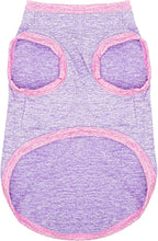 Chic Ion Polyester Dog Vest: Adorable Fashion Apparel for Small, Medium, and Large Breeds, Moisture-Wicking, Soft, Anti-Static, Durable, and Easy-to-Clean Design - Purple M