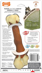 Nylabone Femur Bone Alternative Power Chew Toy for Dogs, Dog Toys for Aggressive Chewers, Beef Flavor, Large - Up to 50 lbs, 1 Count