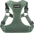 Best Pet Supplies Voyager Adjustable Step-in Flex Breathable Mesh Dog Harness for Small Medium Large Dogs Moss Green, L