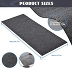 Cat Scratch Furniture Protector,Couch Protector from Cat Claws,Cat Couch Scratcher,Adhesive Cuttable Kitten Scratch for DIY Climbing,Suitable for Sofa,Wall,Door,Table Legs (Dark Gray, 39.3x15.7in)