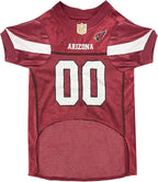Pets First NFL Arizona Cardinals Dog Jersey, Size Small, Football Shirt Costume for Pet, Dog Sports T-Shirt, NFL Team Clothing for Cats, Licensed Pet Apparel Available in 7 Sizes and 32 Teams