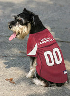 Pets First NFL Arizona Cardinals Dog Jersey, Size X-Small, Football Shirt Costume for Pet, Dog Sports T-Shirt, NFL Team Clothing for Cats, Licensed Pet Apparel Available in 7 Sizes and 32 Teams