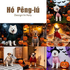 Small/Medium Dog Sweater, Warm Dog Winter Coat w/Sleeves, Comfortable High Neck & Leash Hole, Premium Dog Clothes for Mini Poodle-Best for Holidays, Daily Walks M Apricot