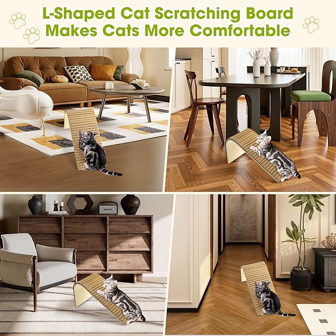 cat Scratching Post-Cat Scratching Pad with Cork