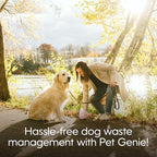 Pet Genie, Dog Poop Bags Rolls Scented, Extra Strong & Leak-Proof for Dogs, Lavender Scented, Easy Tear Pet Waste Bags, Made from 65% Recycled Plastic, 16 Rolls (240 Count)