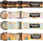 Downtown Pet Supply - Martingale Collar for Dogs - Big, Wide & Thick - Escape-Proof, Weatherproof, Durable & Comfortable - Sahara - Medium