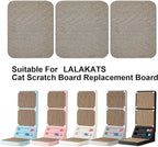 Scratcher Replacement Pads Cat Scratching Board L Shaped Cat Scratcher 3-Piece Combo Set 1