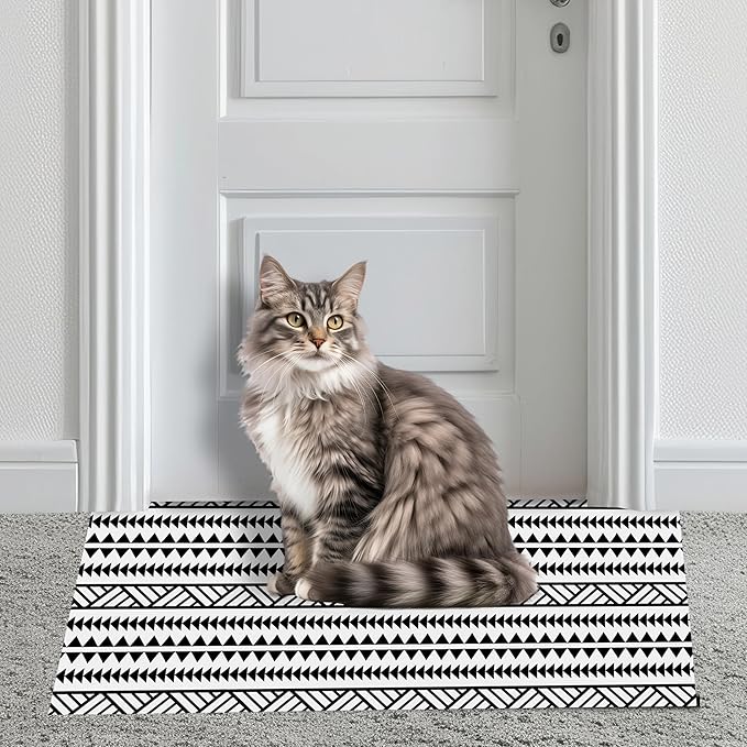 Wild Living Cat Carpet Protector for Pets Prevents and Provides a Solution to cat Ripping up Carpet Under Door Anti Scratch Door Protector cat Scratch Carpet Protector mat with Adhesive