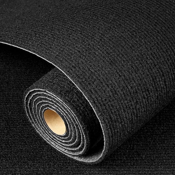 LaCheery Couch Cat Scratch Protector Black Cat Scratch Deterrent for Furniture 15.8"x79" Self Adhesive Scratching Pad for Indoor Cats Dogs Couch Wall Corner Cover Sofa Protector for Cats Scratcher Mat