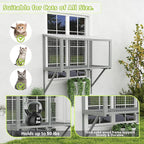 COZIWOW Creating a Catio Paradise: Integrating Outdoor Cat Enclosures, Window Perches, and Wall Furniture for The Ultimate Cat Patio