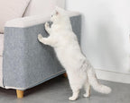 Cat Scratching Mat with Self-Adhesive for Climbing, Carpet Replacement for Cat Tree and Scratching Posts, Trimmable Couch Protector from Claws (78" L*15.7" W)