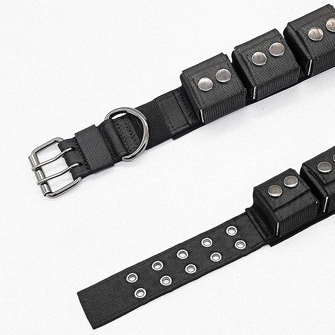 Tactical Weighted Dog Collar - Weights for Training & Exercise - Free Weights, Small, Medium, Large Dogs