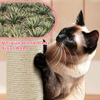 Topeakmart 70.5in Cat Tree, Cat Furniture with 2 Condos & 2 Foam-Padded Perches & Scratching Post & Fur Ball, Cat Tower for Indoor Cats