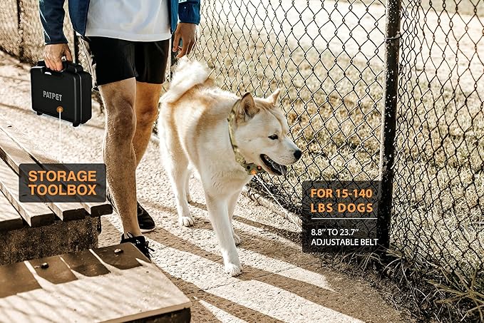 PATPET Dog Shock Collar with Remote 3/4 Mile Range Dog Training Collar Include Rechargeable Waterproof E Collar, Outdoor Training Shock Collar for Medium Large Dogs Camouflage (15-140 lbs)