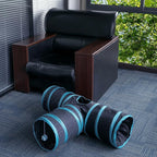 Cat Tunnel, Collapsible Tube with 1 Play Ball Kitty Toys, 3 Ways Cat Tunnels for Indoor Cats, Puppy, Kitty, Kitten, Rabbit