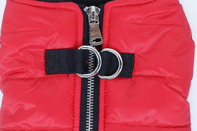 Puppy Winter Coats Small Dog Coat Waterproof Dog Jackets Puppy Jacket Coats for Small Dogs XS Lightweight Insulated Bomber Jacket