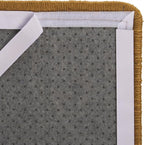 SAFAVIEH Cat Scratch Mat Pad Collection, 10" x 24", Light Brown, Sisal Boucle Weave, Velcro & Slip Resistant Backing