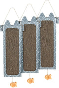 Kitty City Reversible/Double Use Hanging Scratcher 3-Pk