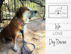 Lucky Love Dog Wide Dog Collar - Adjustable, Durable, Soft Webbing, & Comfortable 1.5 inch Wide Collar for Dogs Male and Female with Strong Buckle - Ladybird, Large